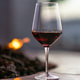 Glass of Red Wine and Fire Pit - PhotoDune Item for Sale