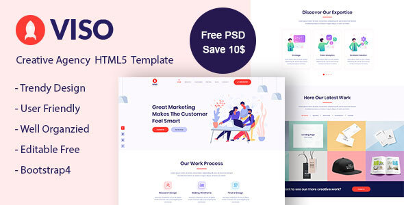 VISO - Creative Agency Portfolio Template