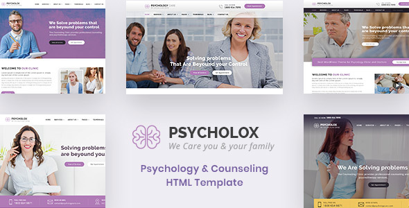 Psycholox : PsychologyCounselling - ThemeForest 21251883