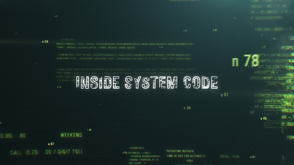 Inside System Code - VideoHive 24241734