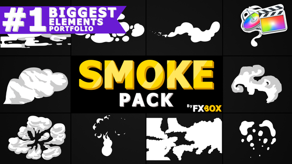 Dynamic Smoke Elements Pack | FCPX