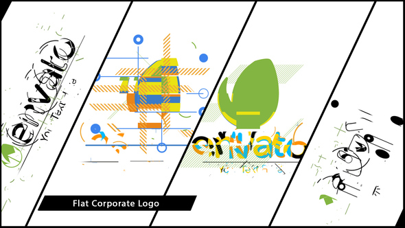 Flat Corporate Logo V02
