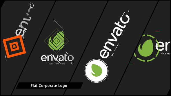 Flat Corporate Logo V01