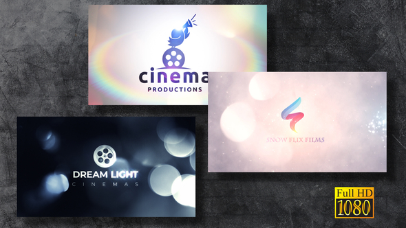 Bokeh Logo Revealers V1 Logo Stings template preview