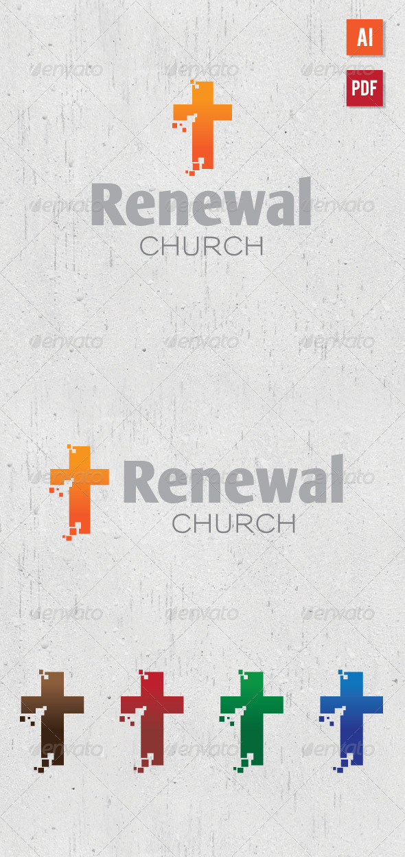 Renewal Church Logo - Symbols Logo Templates