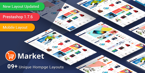 Market - Responsive Multipurpose PrestaShop 1.6 and 1.7 Theme