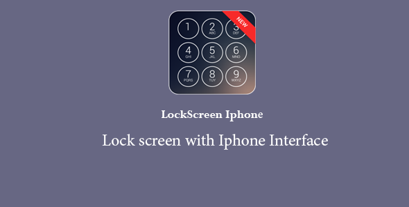 iPhone Lockscreen Style