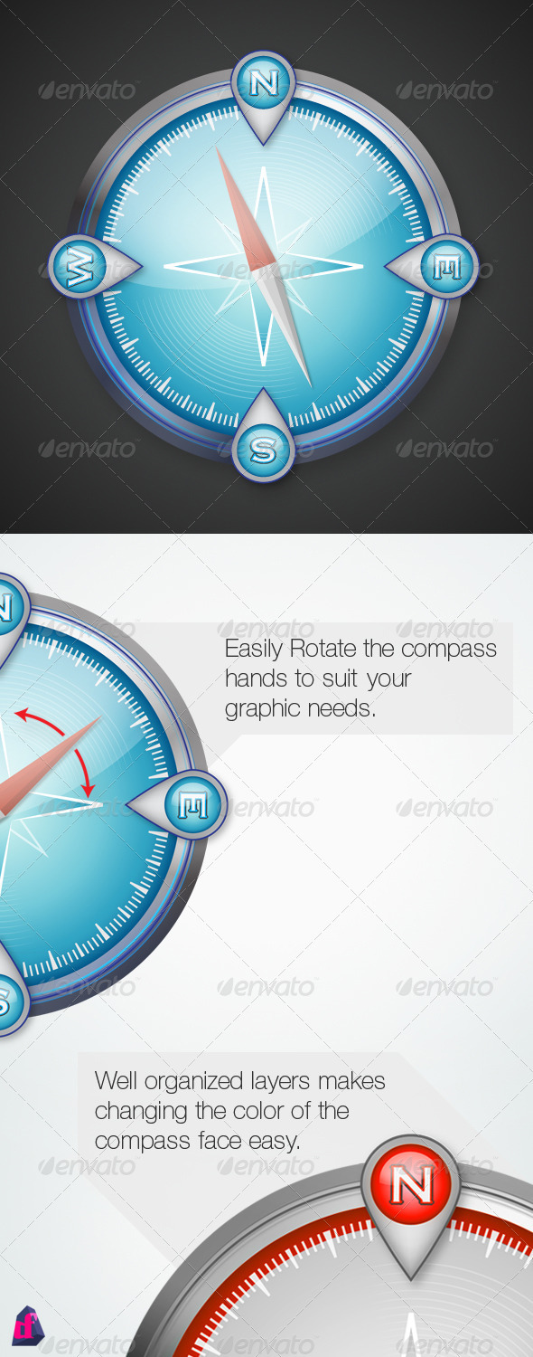 Tech Compass - Travel Conceptual