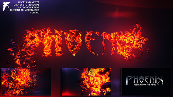 Fire Logo - VideoHive 24257439