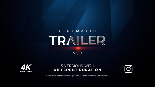 Cinematic Trailer 4K