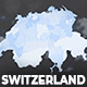 Switzerland Map - Swiss Confederation Map Kit