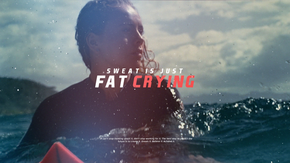 Motivational Sport Promo Openers template preview