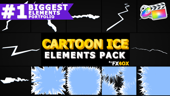 Ice Cracks And Frosty Transitions | FCPX