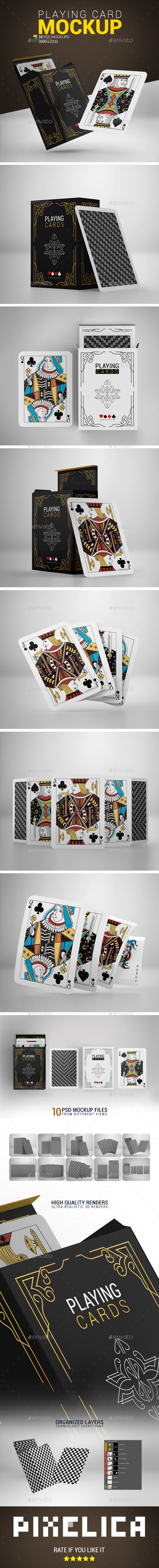 Download Playing Cards Mockup By Pixelica21 Graphicriver
