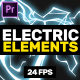 Electric Elements // Mogrt - VideoHive Item for Sale