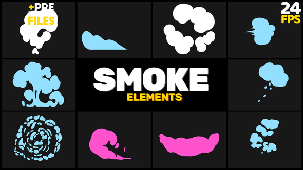 Smoke Elements // Mogrt