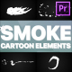 Flash FX Cartoon Smoke | Premiere Pro MOGRT - VideoHive Item for Sale