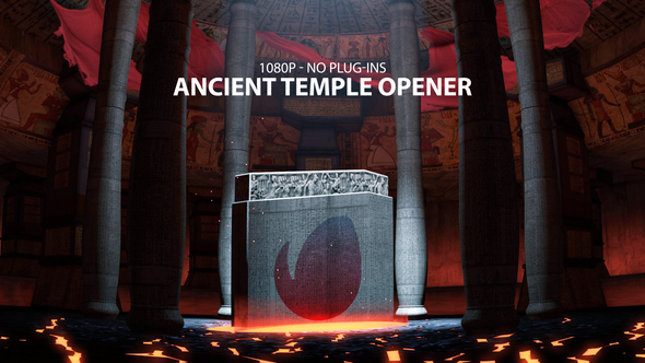 Ancient Fiery Temple - VideoHive 24271191