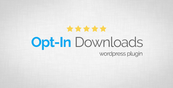Opt-In Downloads - CodeCanyon 2687305