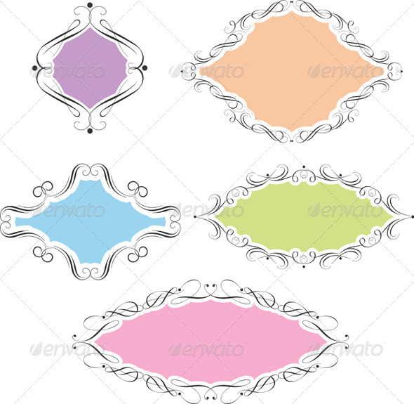 Decorative frames - Backgrounds Decorative