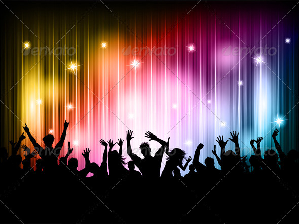 Party People Background by kjpargeter | GraphicRiver