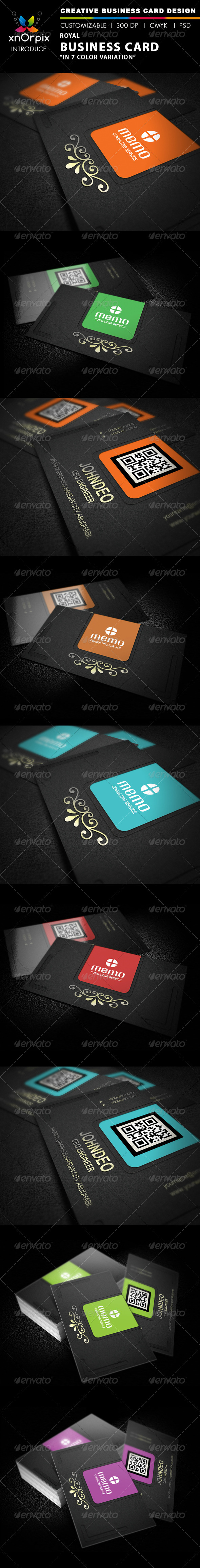 Royal Business Card - Business Cards Print Templates