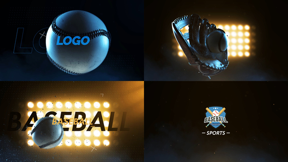 Baseball Logo Opener - VideoHive 24279148