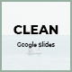 Clean - Minimal Google Slides Template 2019 - GraphicRiver Item for Sale