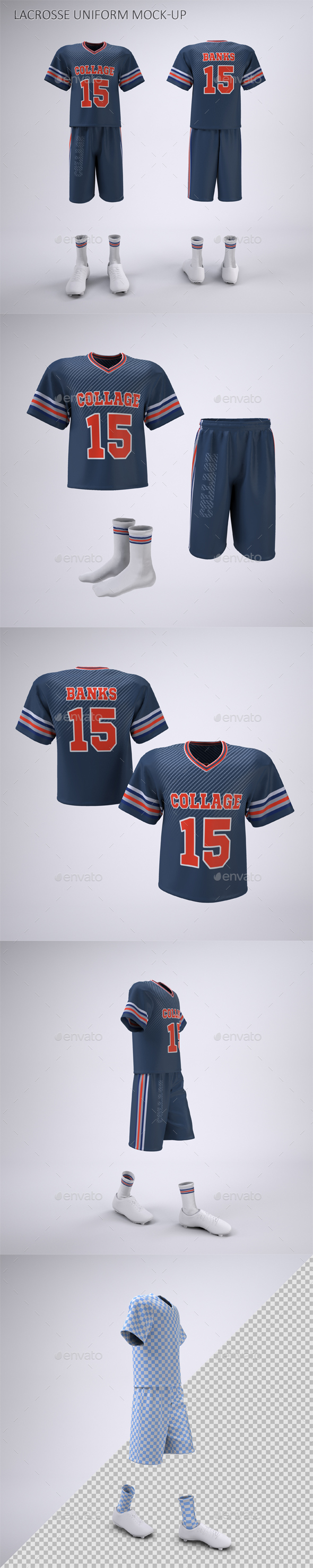 American Football Player's Uniform Mock-Up by Sanchi477