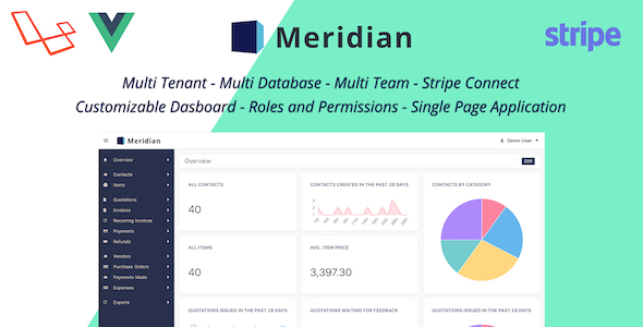 Meridian – SAAS Platform for Invoicing and Purchasing