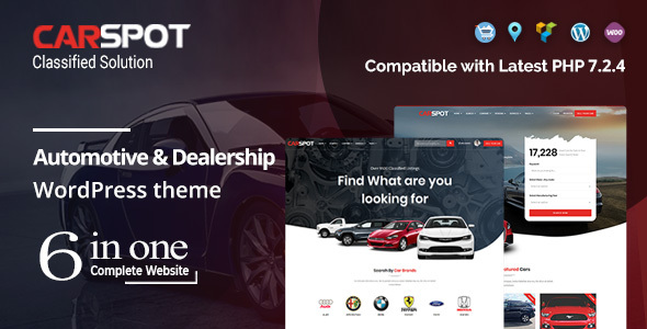 CarSpot – Automotive Car Dealer Wordpress Classified Theme by scriptsbundle