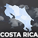 Costa Rica Animated Map - Republic of Costa Rica Map Kit