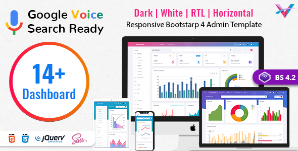 VoiceX - Bootstrap Admin Dashboard Template