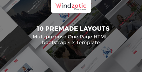 Great Windzotic - Responsive Multipurpose Corporate HTML5 Template