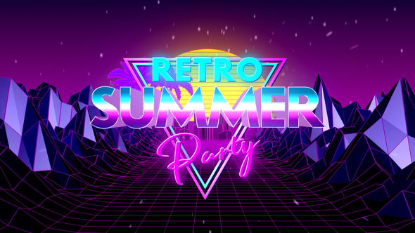 Retro Summer Party - VideoHive 24301945