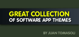 Great collection of Software app themes