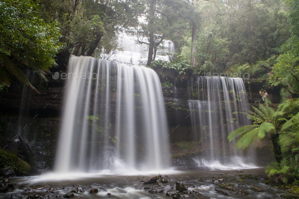 Russell Falls - Stock Photo - Images