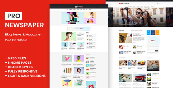 Pro Newspaper -PSD - ThemeForest 18674640