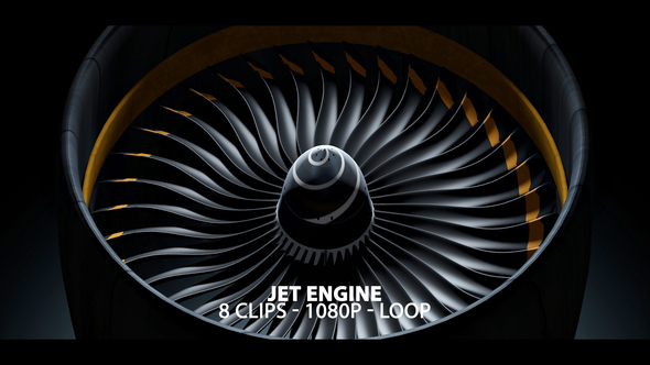 Jet Engine Powering Up
