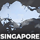 Singapore Animated Map - Republic of Singapore Map Kit