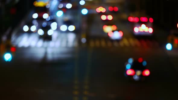 Crossroad at Night