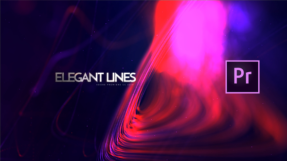 Elegant Lines Titles | Premiere