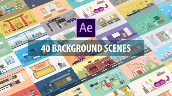 40 Mix Background Scenes