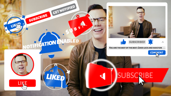 Youtube Subscribe Pack - VideoHive 24319080