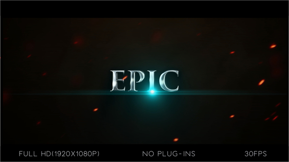 Epic Titles Trailer - VideoHive 24327040
