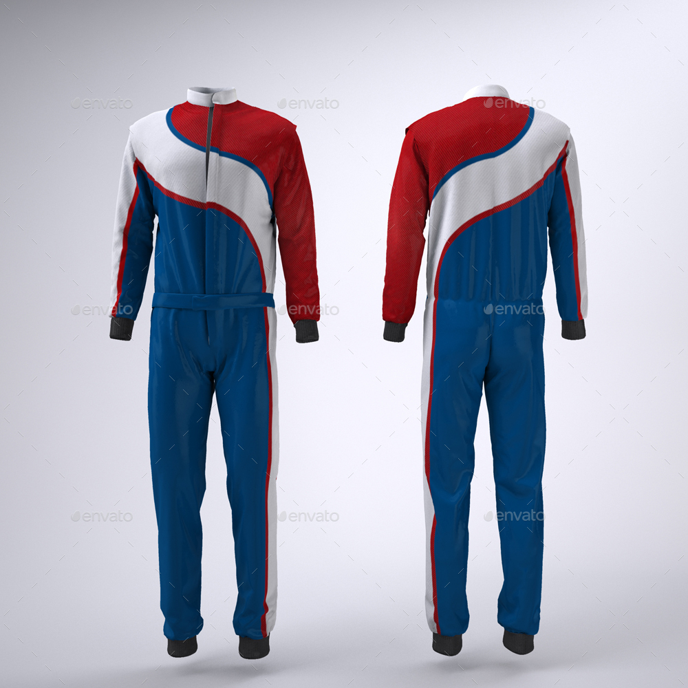 Driving, Racing Suit Mock-Up, Graphics | GraphicRiver