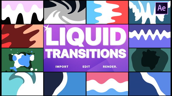 Liquid Transitions | After Effects, After Effects Project Files | VideoHive