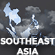 Southeast Asia Animated Map - Southeastern Asia Map Kit