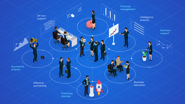 BusinessManagement Infographic And - VideoHive 24334341