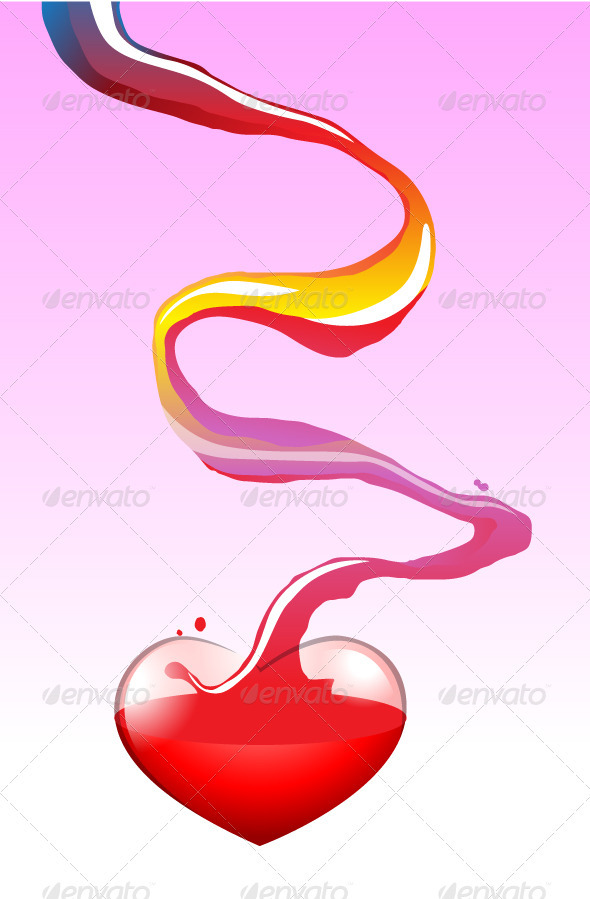 Colorful Love - Decorative Vectors